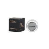 Routine Superstar mini deodorant with opened jar displaying "superstar" and "routine NATURAL DEODORANT" text on white lid showing premium cult-favourite formula